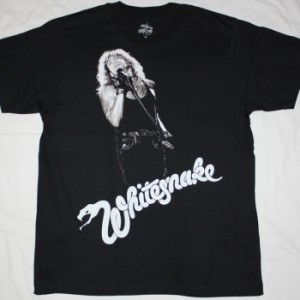 WHITESNAKE DAVID COVERDALE NEW BLACK T-SHIRT