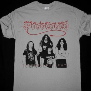 POSSESSED VICTIMS OF DEATH NEW LIGHT GREY T-SHIRT