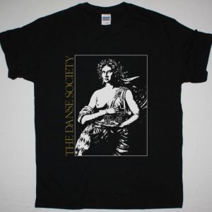 THE DANSE SOCIETY HEAVEN IS WAITING NEW BLACK T SHIRT