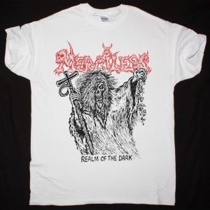 MERCILESS REALM OF THE DARK NEW WHITE T-SHIRT