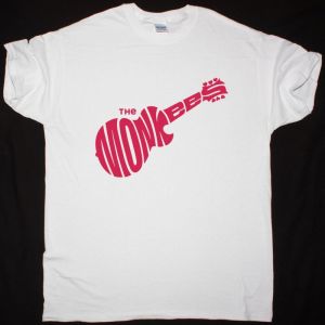 THE MONKEES LOGO NEW WHITE T SHIRT