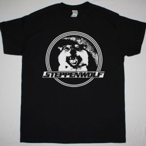 STEPPENWOLF LIVE STEPPENWOLF NEW BLACK T-SHIRT