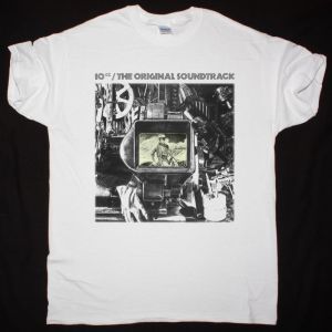 10CC THE ORIGINAL SOUNDTRACK 1975 NEW WHITE T-SHIRT