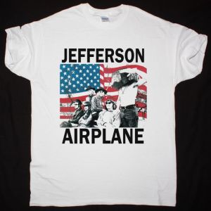 JEFFERSON AIRPLANE VOLUNTEERS NEW WHITE T-SHIRT