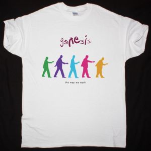 GENESIS THE WAY WE WALK NEW WHITE T-SHIRT