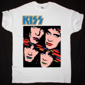 KISS ASYLUM WORLD TOUR 85-86 NEW WHITE T-SHIRT