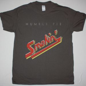 HUMBLE PIE SMOKIN' NEW GREY T-SHIRT