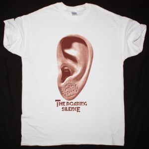MANFRED MANN'S EARTH BAND THE ROARING SILENCE NEW WHITE T-SHIRT