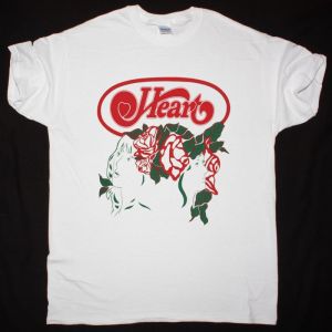 HEART CONCERT POSTER 77 NEW WHITE T-SHIRT