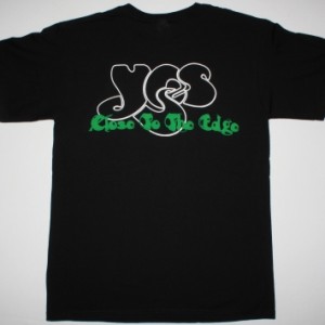 YES CLOSE TO THE EDGE 1972 NEW BLACK T-SHIRT