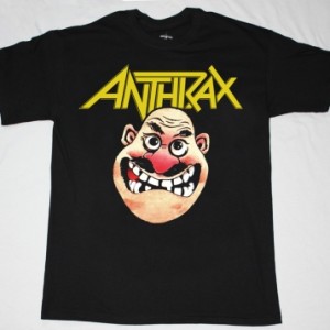 ANTHRAX NOT MAN 2 STATE OF EUPHORIA NEW BLACK T-SHIRT