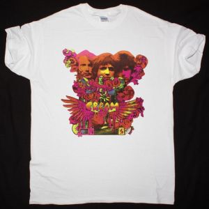 CREAM DISRAELI GEARS NEW WHITE T-SHIRT