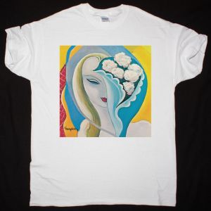 DEREK AND THE DOMINOS LAYLA AND OTHER ASSORTED LOVE SONGS NEW WHITE T-SHIRT