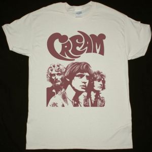 CREAM BAND NEW NATURAL T-SHIRT