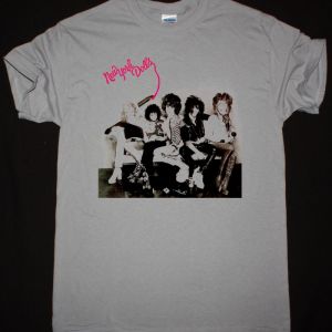 NEW YORK DOLLS NEW YORK DOLLS 1973 NEW LIGHT GREY  T SHIRT