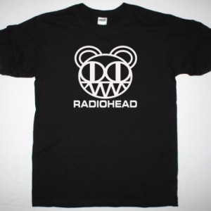 RADIOHEAD KID A BEAR NEW BLACK T-SHIRT