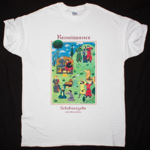 RENAISSANCE SCHEHERAZADE AND OTHER STORIES1975 NEW WHITE T SHIRT