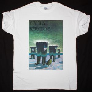 CACTUS RESTRICTIONS 1971 NEW WHITE T SHIRT