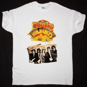 THE TRAVELING WILBURYS VOL 1 1988 NEW WHITE T SHIRT