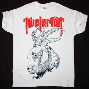 KVELERTAK NECROSKOP GOAT NEW WHITE T-SHIRT