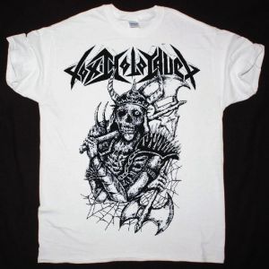TOXIC HOLOCAUST BATTLE AXE NEW WHITE T SHIRT