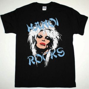 HANOI ROCKS MICHAEL MONROE NEW BLACK T-SHIRT