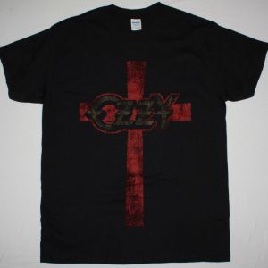 OZZY OSBOURNE CROSS NEW BLACK T-SHIRT