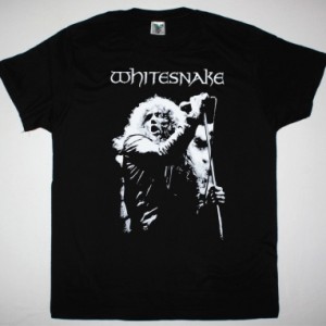 WHITESNAKE DAVID COVERDALE IN CONCERT NEW BLACK T-SHIRT