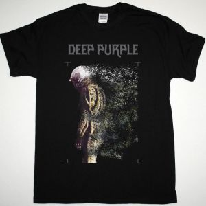 DEEP PURPLE WHOOSH NEW BLACK T-SHIRT