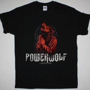 POWERWOLF LUPUS DEI NEW BLACK T-SHIRT