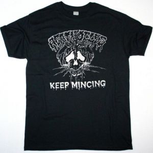 AGATHOCLES KEEP MINCING NEW BLACK T-SHIRT