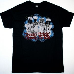 CHEAP TRICK DREAM POLICE NEW BLACK T-SHIRT