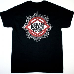 CHEAP TRICK DREAM POLICE NEW BLACK T-SHIRT