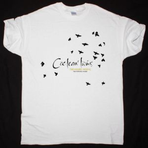 COCTEAU TWINS TREASURE HIDING NEW WHITE T SHIRT