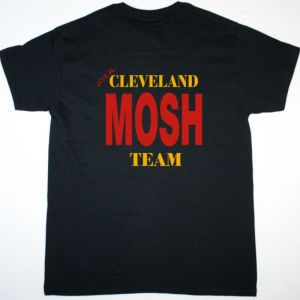 D.R.I CLEVELAND MOSH TEAM NEW BLACK T SHIRT