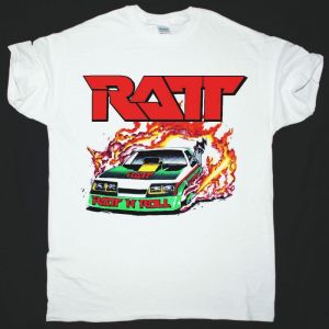 RATT DANCING UNDERCOVER WORLD TOUR 1987 NEW WHITE T-SHIRT