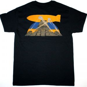 LED ZEPPELIN GROUP PHOTO NEW BLACK T SHIRT