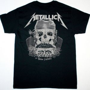 METALLICA CRASH COURSE NEW BLACK T-SHIRT