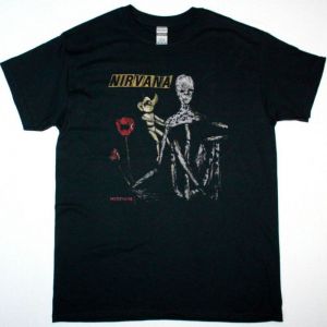 NIRVANA INCESTICIDE NEW BLACK T-SHIRT