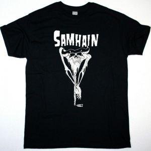SAMHAIN PLAN 9 NEW BLACK T SHIRT