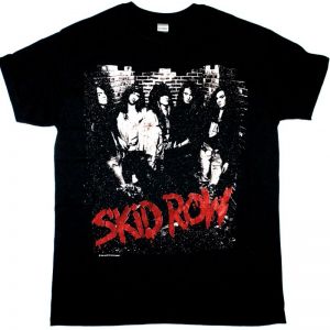 SKID ROW BAND YOUTH GONE WILD NEW BLACK T-SHIRT