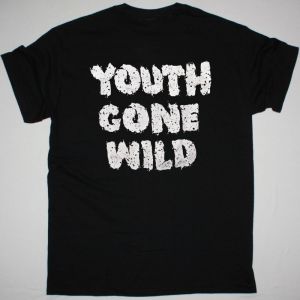 SKID ROW BAND YOUTH GONE WILD NEW BLACK T-SHIRT