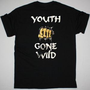 SKID ROW YOUTH GONE WILD NEW BLACK T-SHIRT