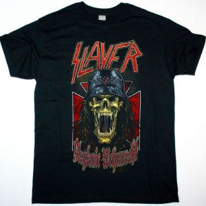 SLAYER SLAYTANIC WEHRMACHT NEW BLACK T-SHIRT