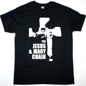 THE JESUS AND MARY CHAIN NEW BLACK T-SHIRT