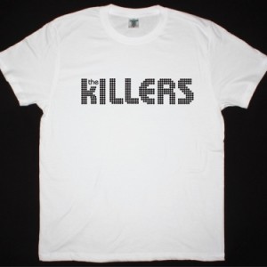 THE KILLERS LOGO NEW WHITE T-SHIRT