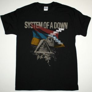SYSTEM OF A DOWN PROTECT THE LAND / GENOCIDAL HUMANOID NEW BLACK T SHIRT