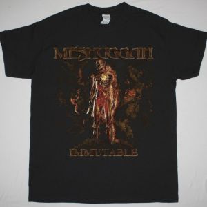 MESHUGGAH IMMUTABLE NEW BLACK T-SHIRT