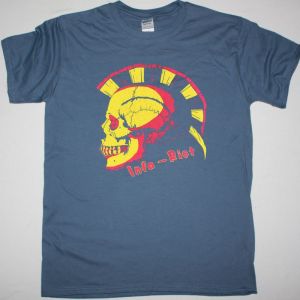 INFA RIOT KID'S OF THE 80'S NEW BLUE T SHIRT