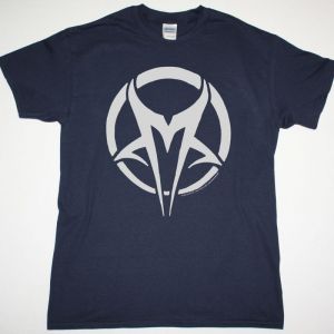 MUDVAYNE LOGO SHIRT NEW NAVY T-SHIRT